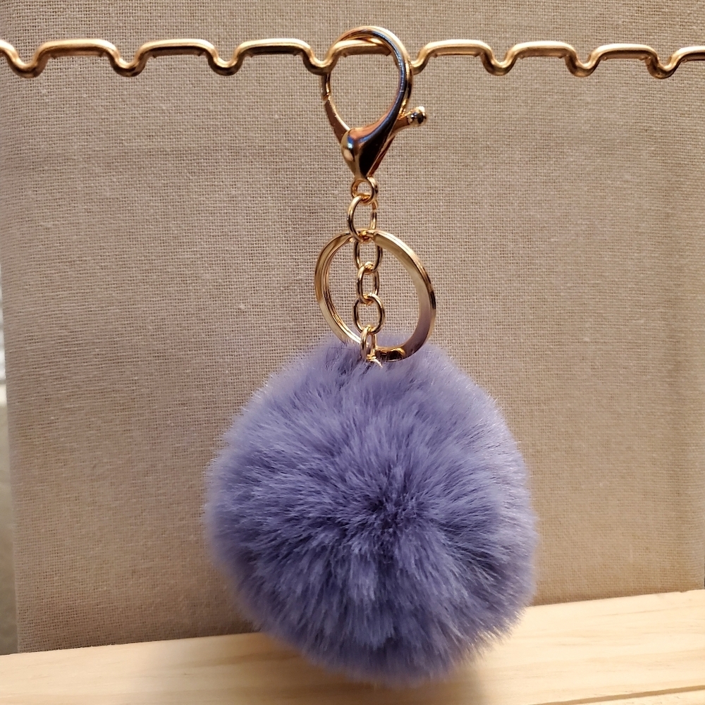 Cute Fashion Faux-Fur Puff Ball - Picture 2 of 8